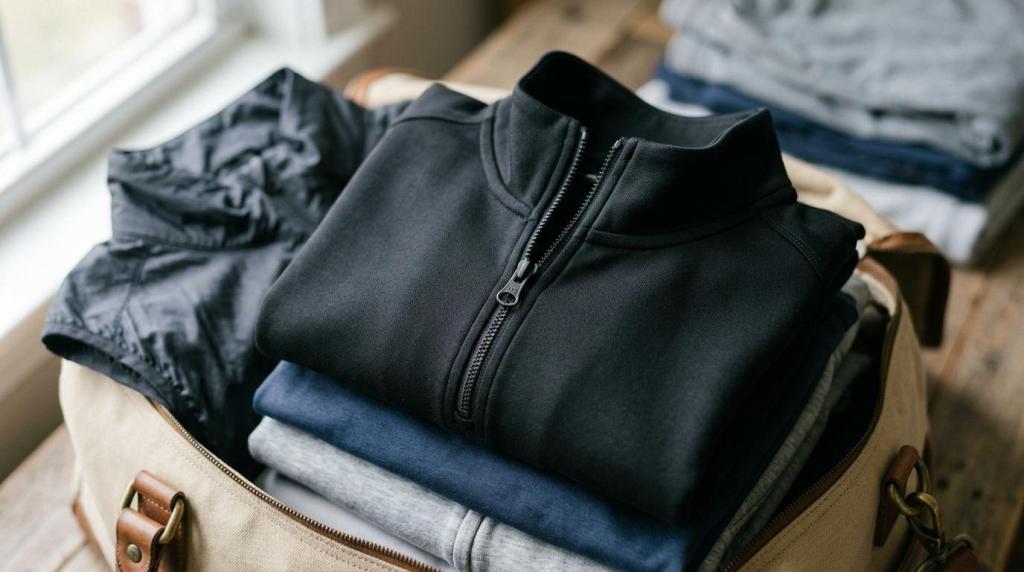 Rejs let: Sporty kapselgarderobe til weekenden