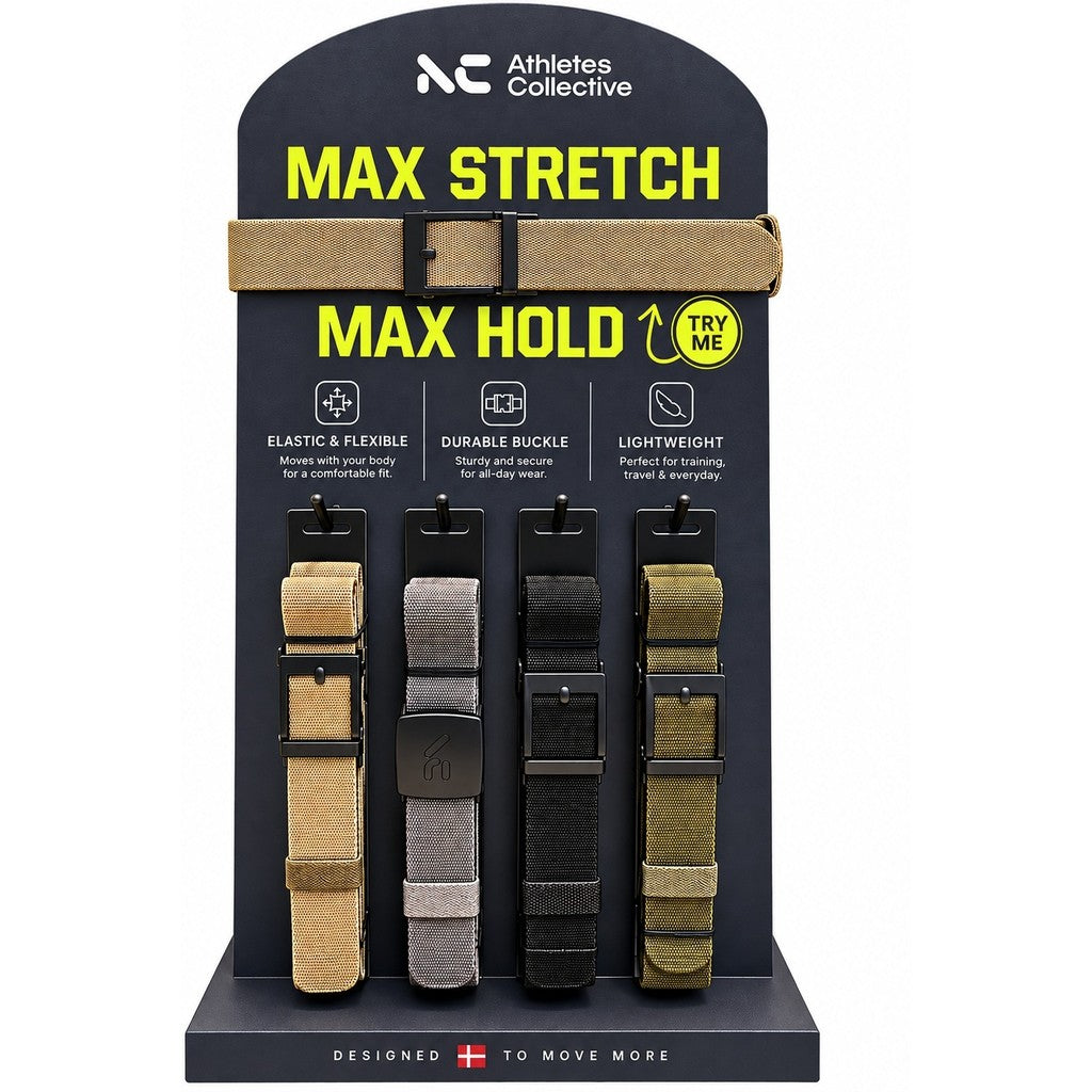 Athletes Collective Belt Display POS POS Material