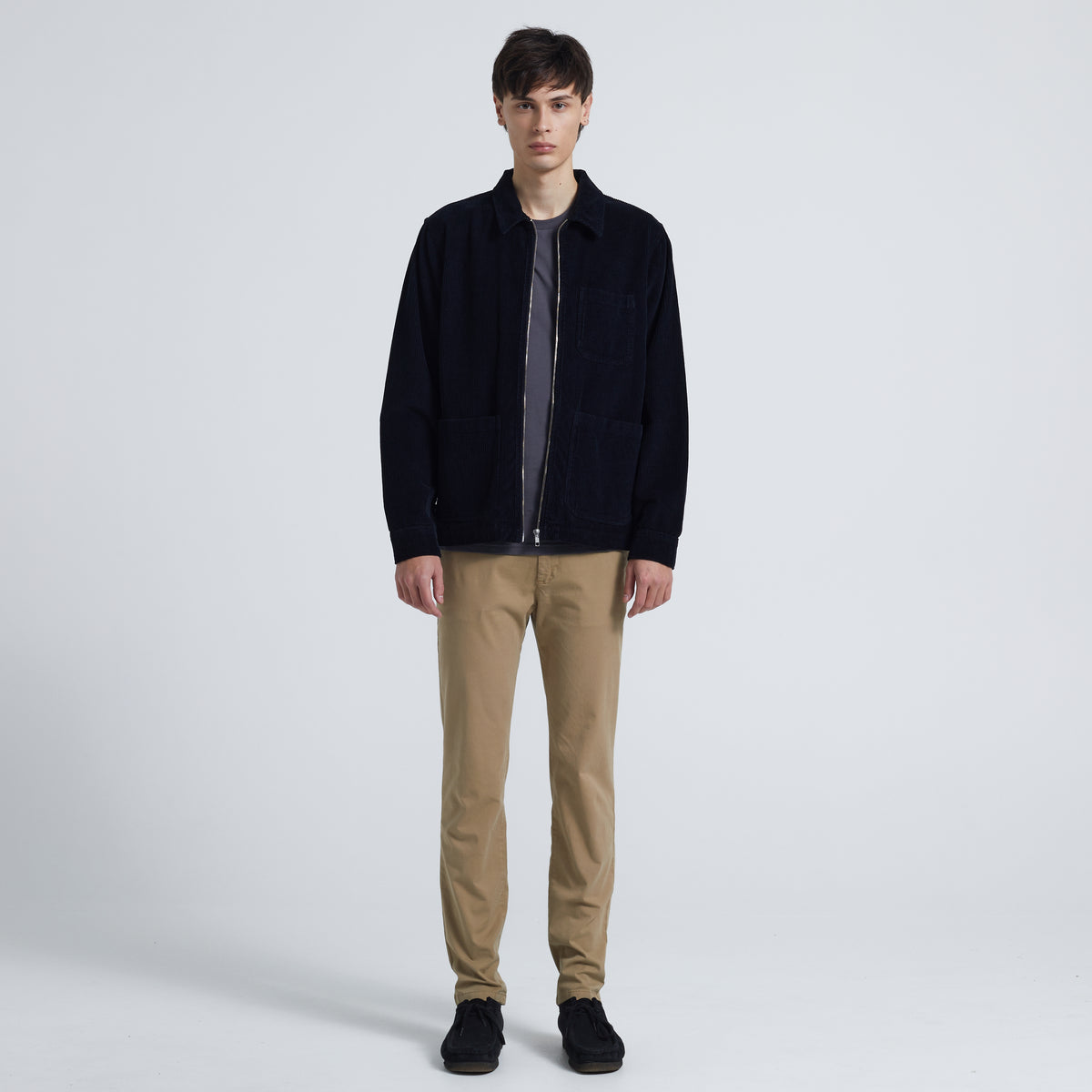 Athletes Collective Matt Corduroy Jacket Jacket 1204 Jet Black