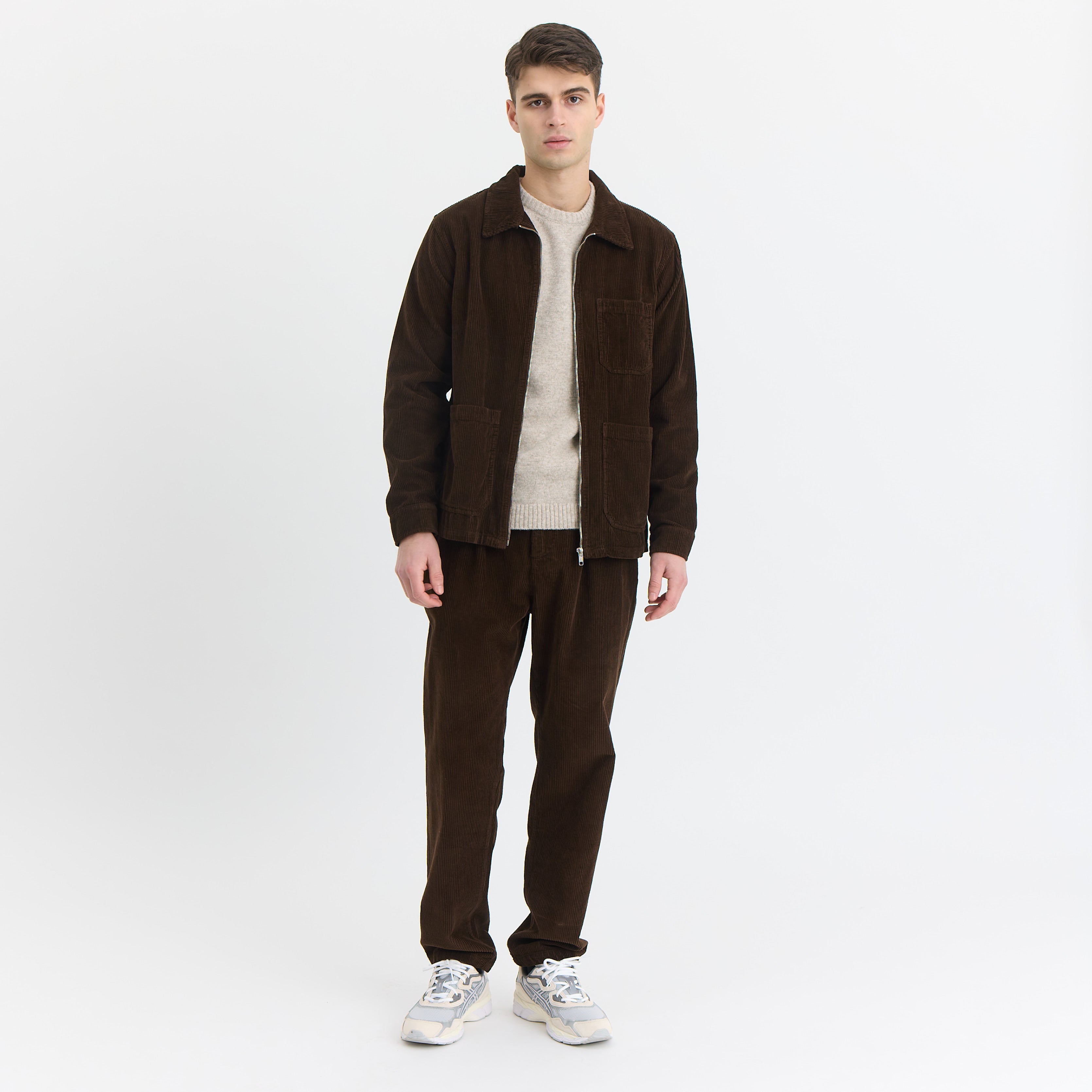 Athletes Collective Matt Corduroy Jacket Jacket 3000 Ebony Brown
