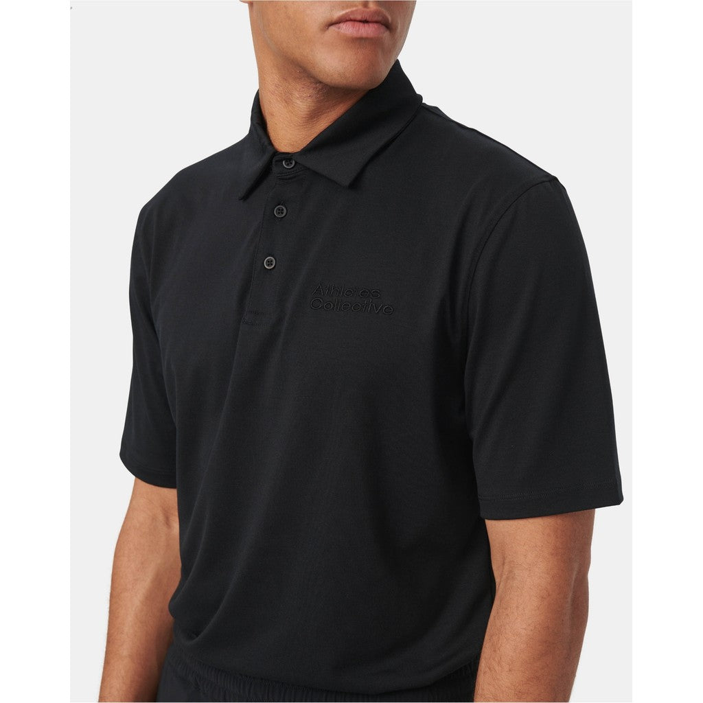 Athletes Collective The Tech Polo Polo 4000 Black