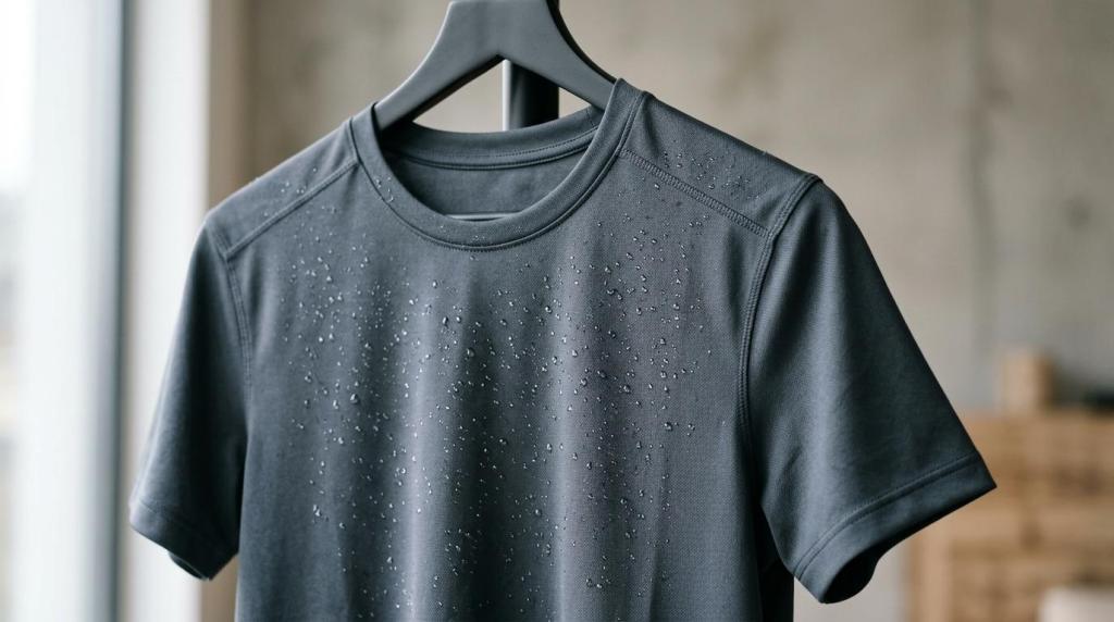 Svedtransporterende T-shirt til herre – performance til træning og hverdagsbrug