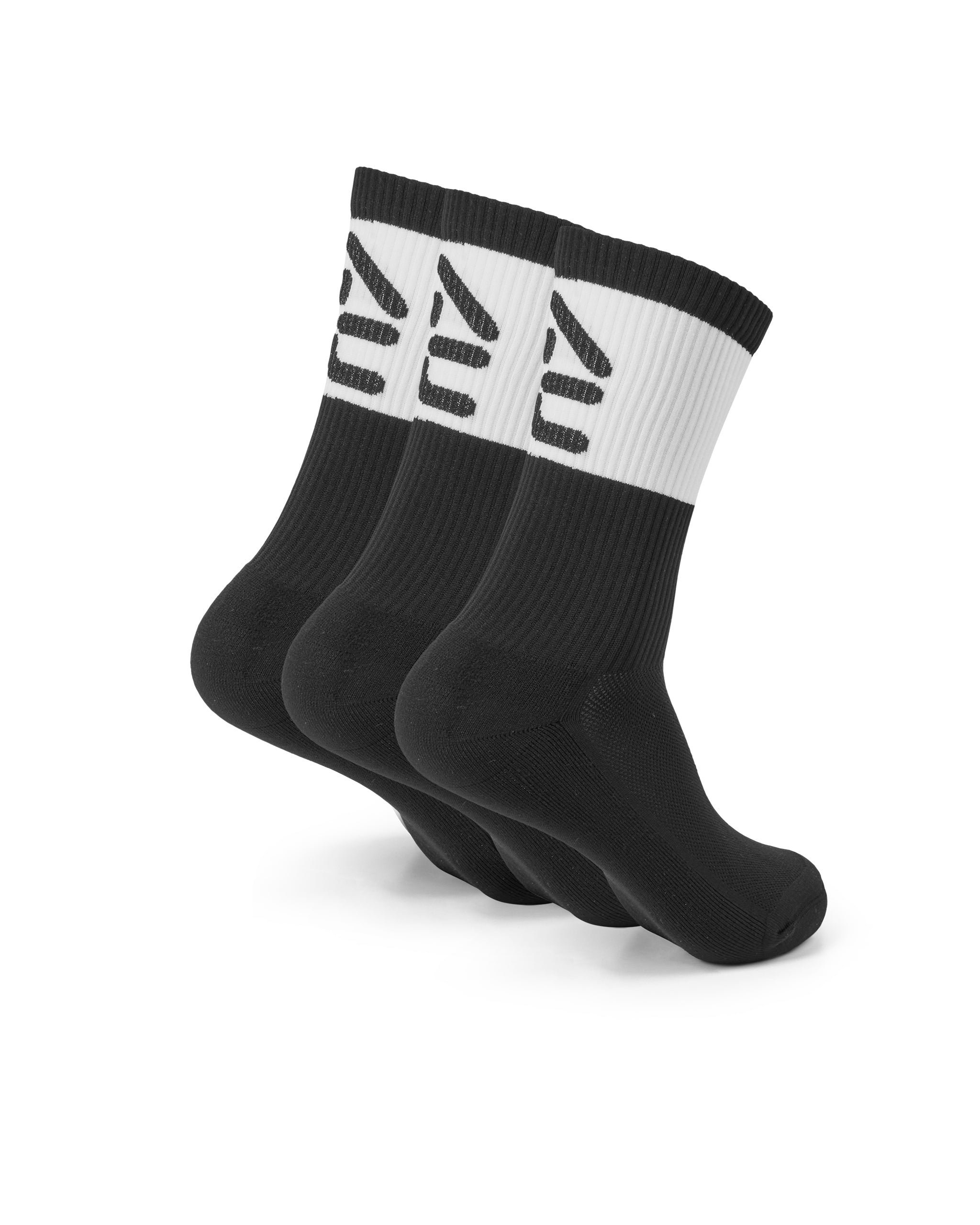 Performance Socks - Black - 3-pack