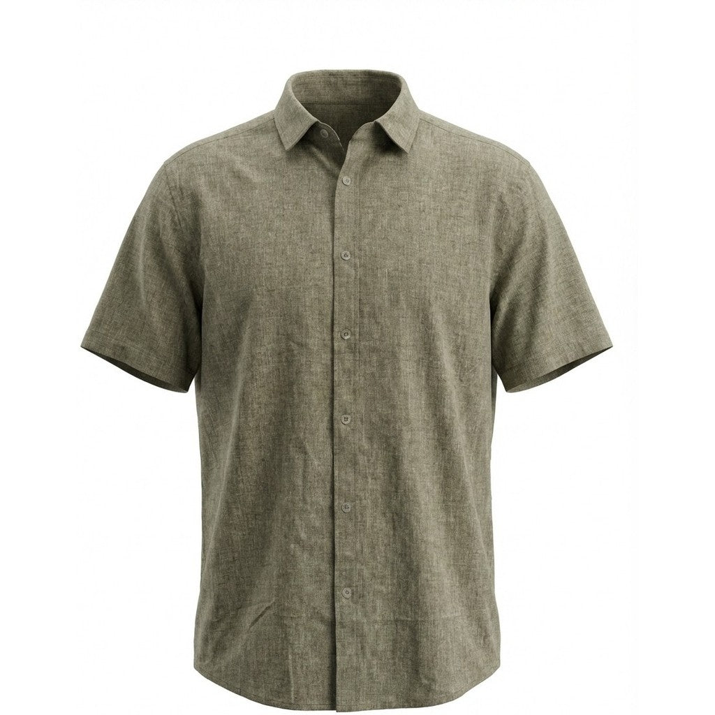 Athletes Collective Sapri Shirt SS 505 Green Melange
