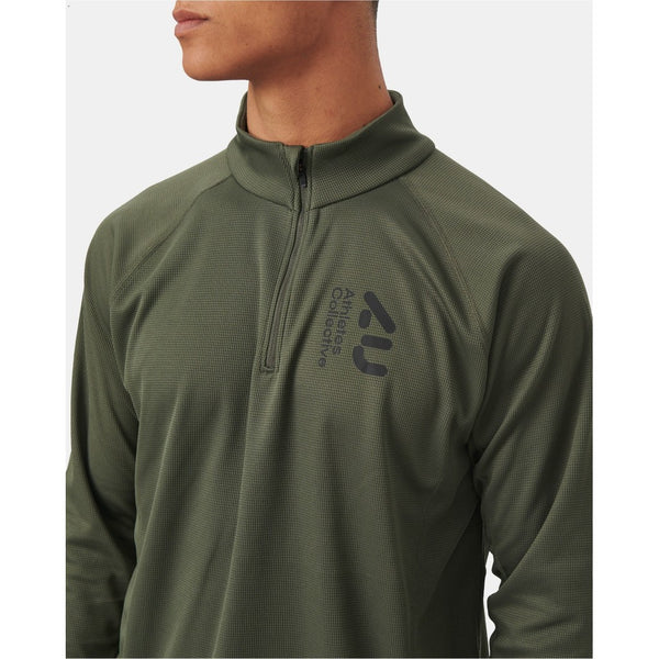 The Half Zip - Green