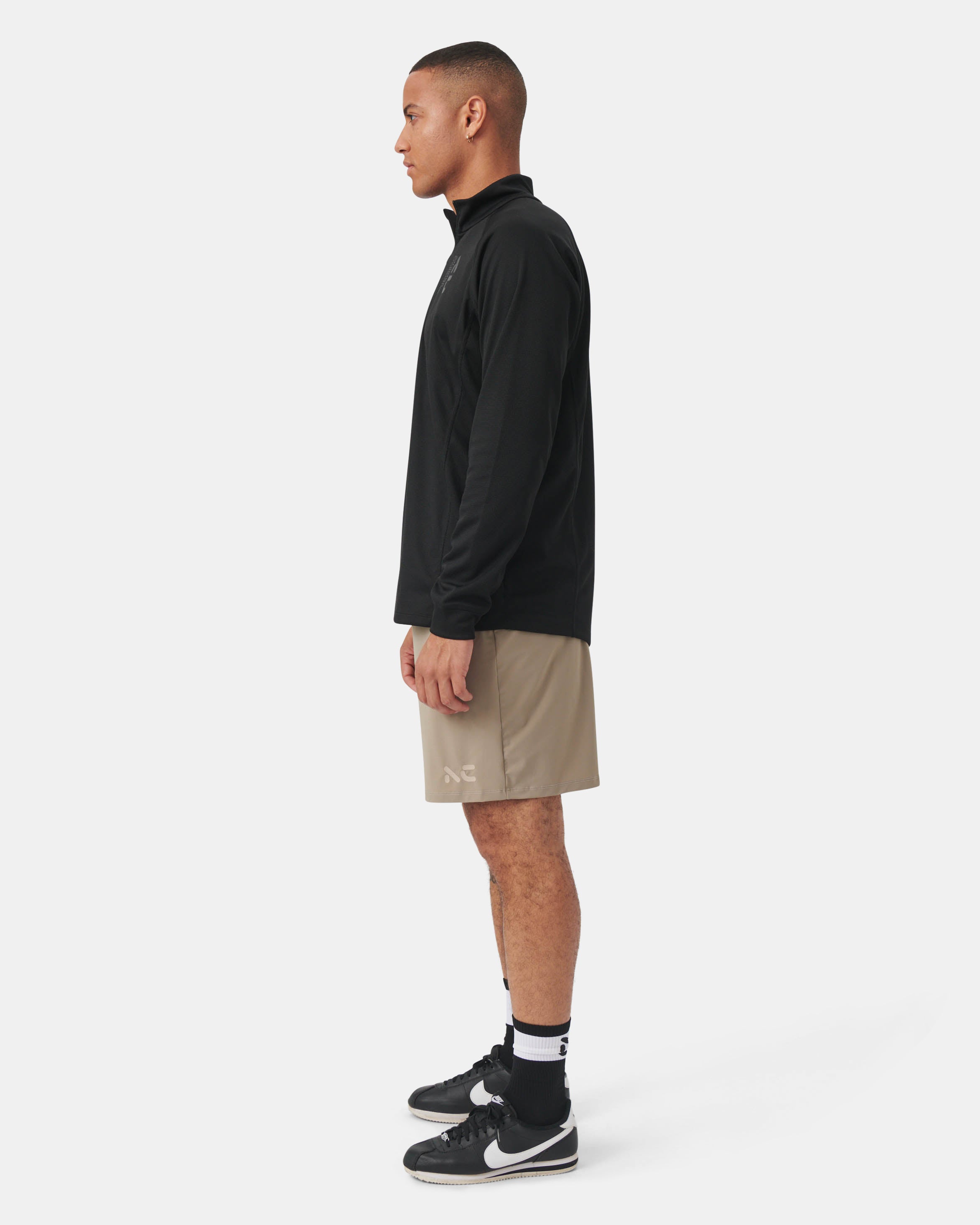 Athletes Collective The Half Zip Sweatshirt 4000 Black