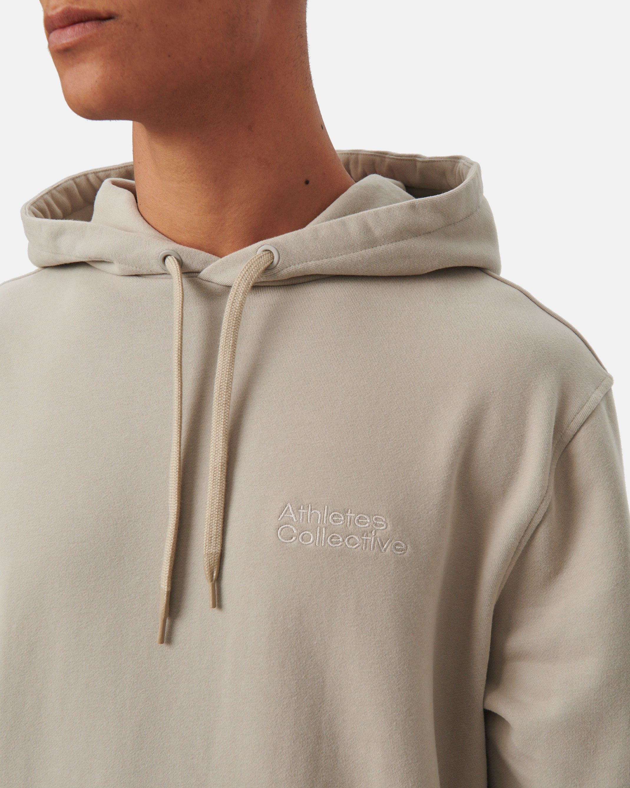 Athletes Collective The Hoodie Sweatshirt 2000 Beige