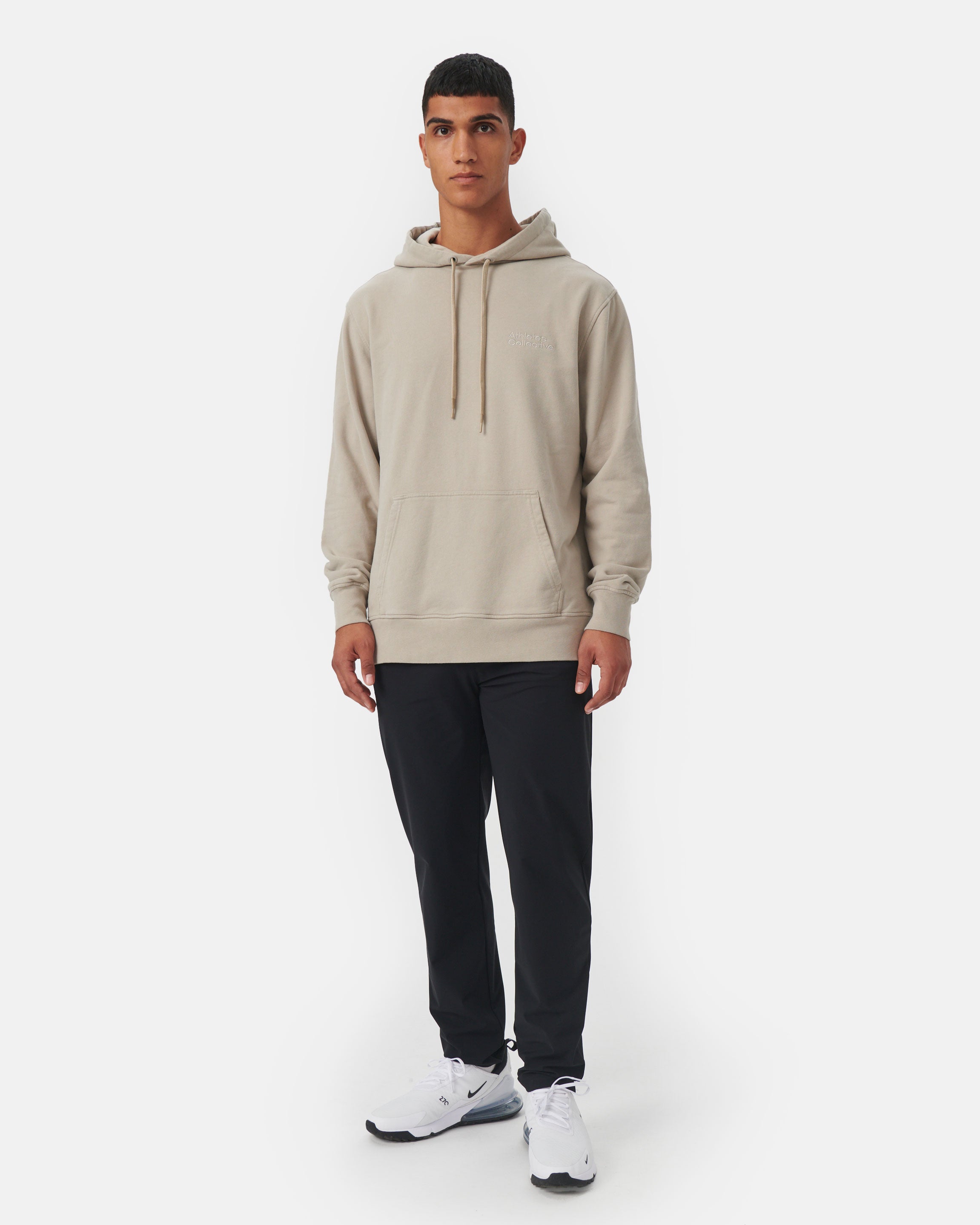 Athletes Collective The Hoodie Sweatshirt 2000 Beige