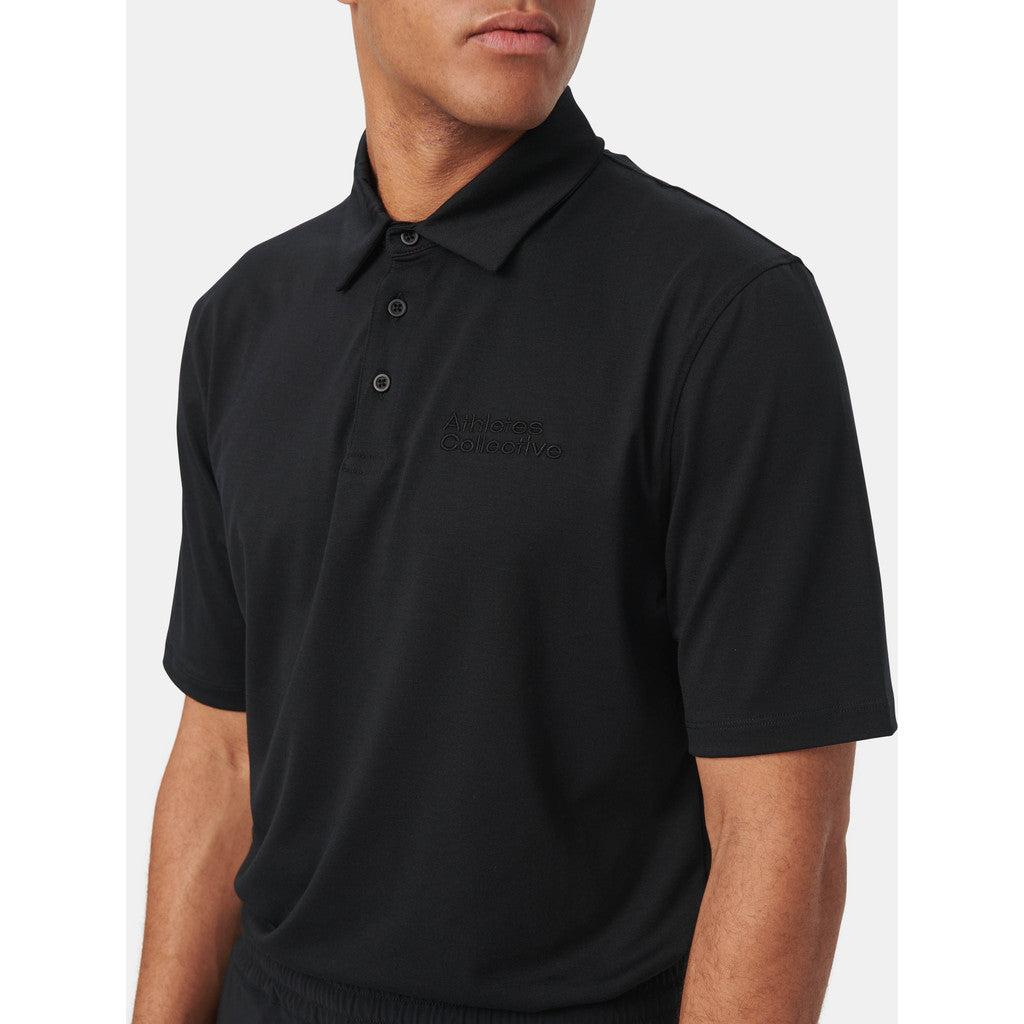 Athletes Collective The Tech Polo Polo 4000 Black