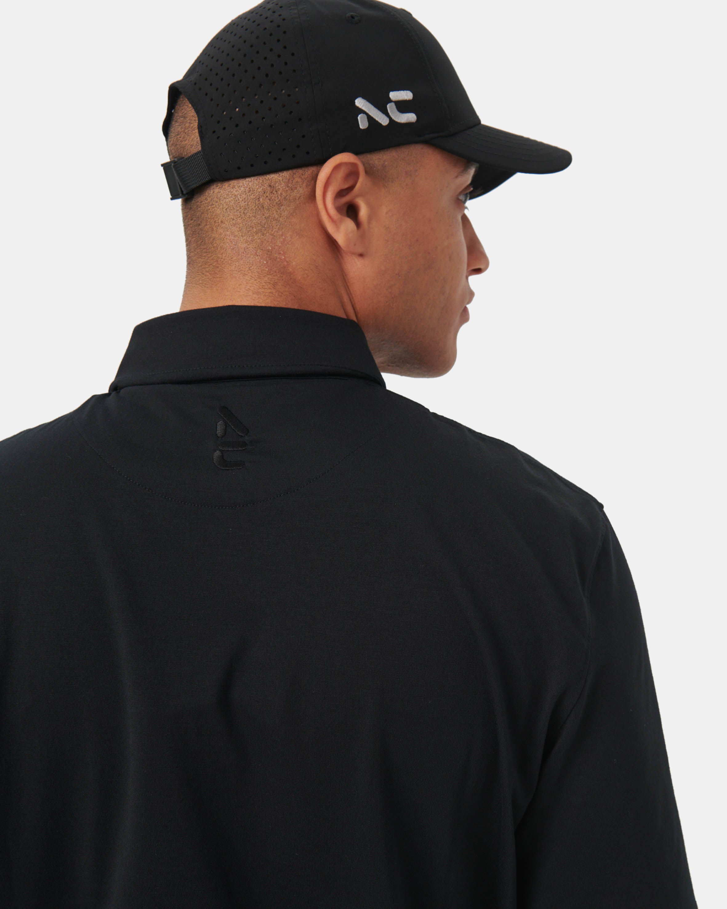 Athletes Collective The Tech Polo Polo 4000 Black