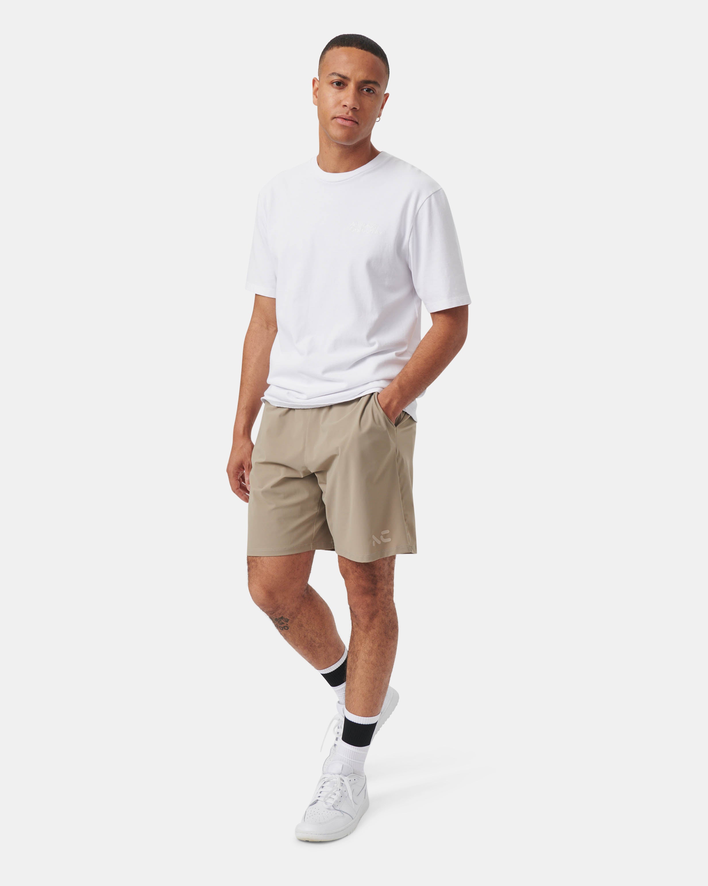 Athletes Collective The Track Shorts Shorts 2000 Beige