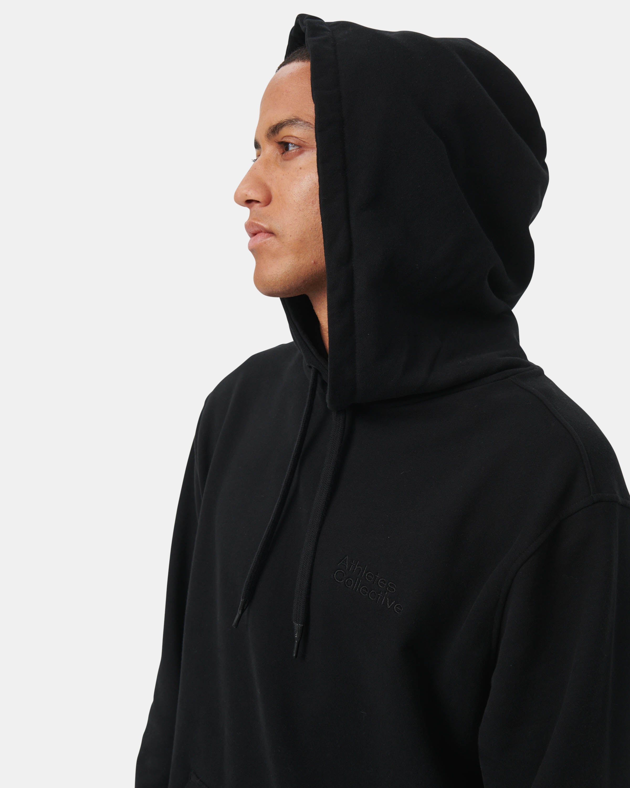 The black hoodie hotsell
